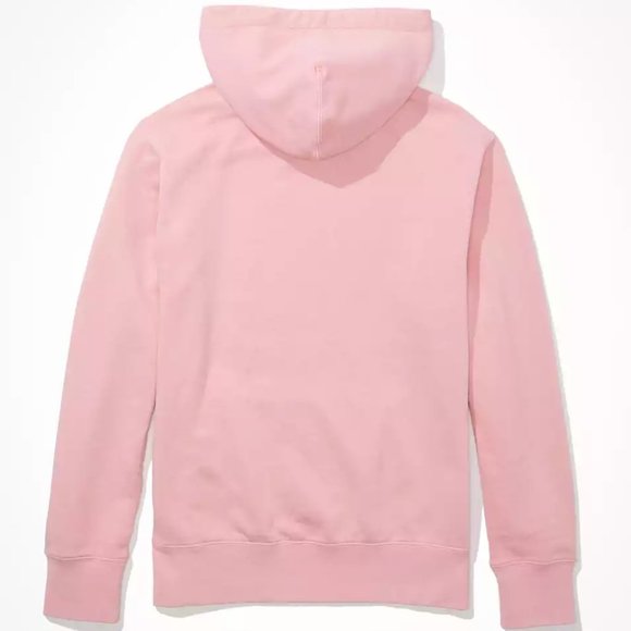 AE Super Soft Fleece Icon Hoodie Pink - Picture 2 of 5